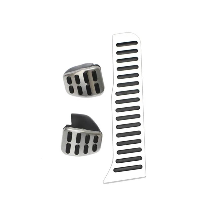 Fußstütze Bremse Edelstahl Für Chery Tiggo 9 2023 Jaecoo 7 2024 Auto Gas Accelerator Bremse Nicht-Slip Pedal Pad Bremspedal Abdeckungen Bremse Pedalkappen(3 Piece A) von Fbxmjoa