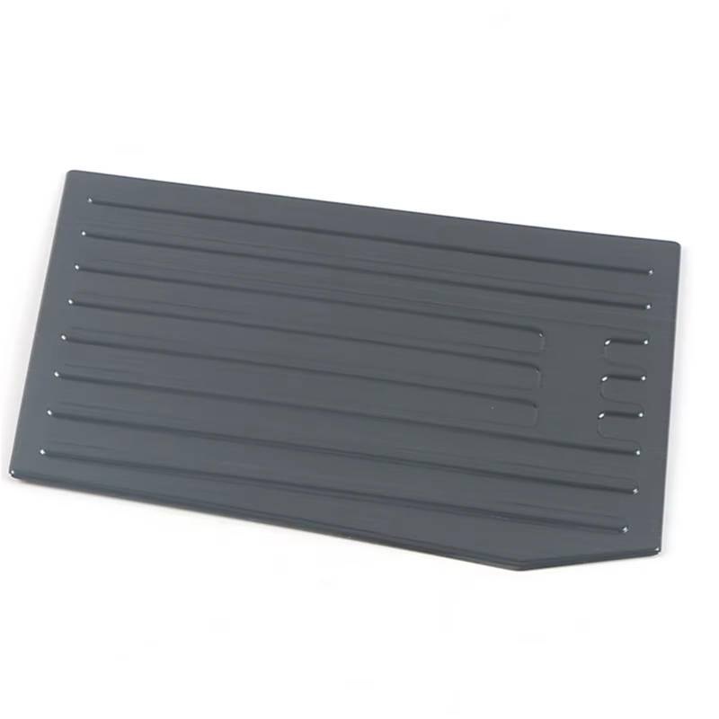 Fußstütze Bremse Für Hyundai Für Tucson NX4 2021 2022 2023 2024 Auto Kraftstoff Gaspedal Bremspedal Abdeckung Fußstütze Pedal rutschfeste Unterlage Bremse Pedalkappen(Footrest Black 1piece) von Fbxmjoa