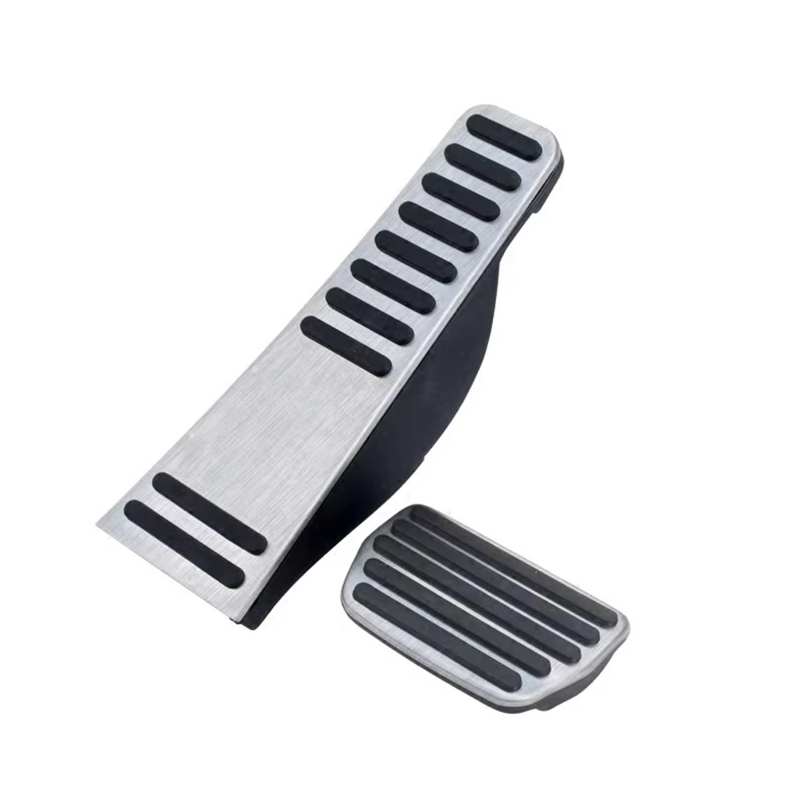 Fußstütze Bremse Für Volvo Für XC60 Für XC90 Für S90 Für V90 2015 2016 2017-2025 Edelstahl-Gaspedal-Bremsfußstütze Bremse Pedalkappen(at 2piece) von Fbxmjoa