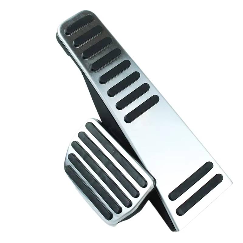 Fußstütze Bremse Für Volvo Für XC90 2018 2019 2020 Edelstahl Auto Gaspedal Kraftstoff Pedal Bremse Fußstütze Pedale Abdeckung Bremse Pedalkappen(2piece) von Fbxmjoa