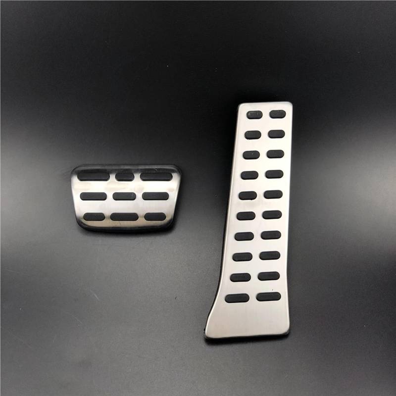 Fußstütze Bremse MT at Pedal Pad Abdeckung Für Kia K5 Optima Für SPORTAGE CEED Für Stinger Für Sorento Für Telluride 2015 2016 2017-2021 Bremse Pedalkappen(for at 2piece) von Fbxmjoa