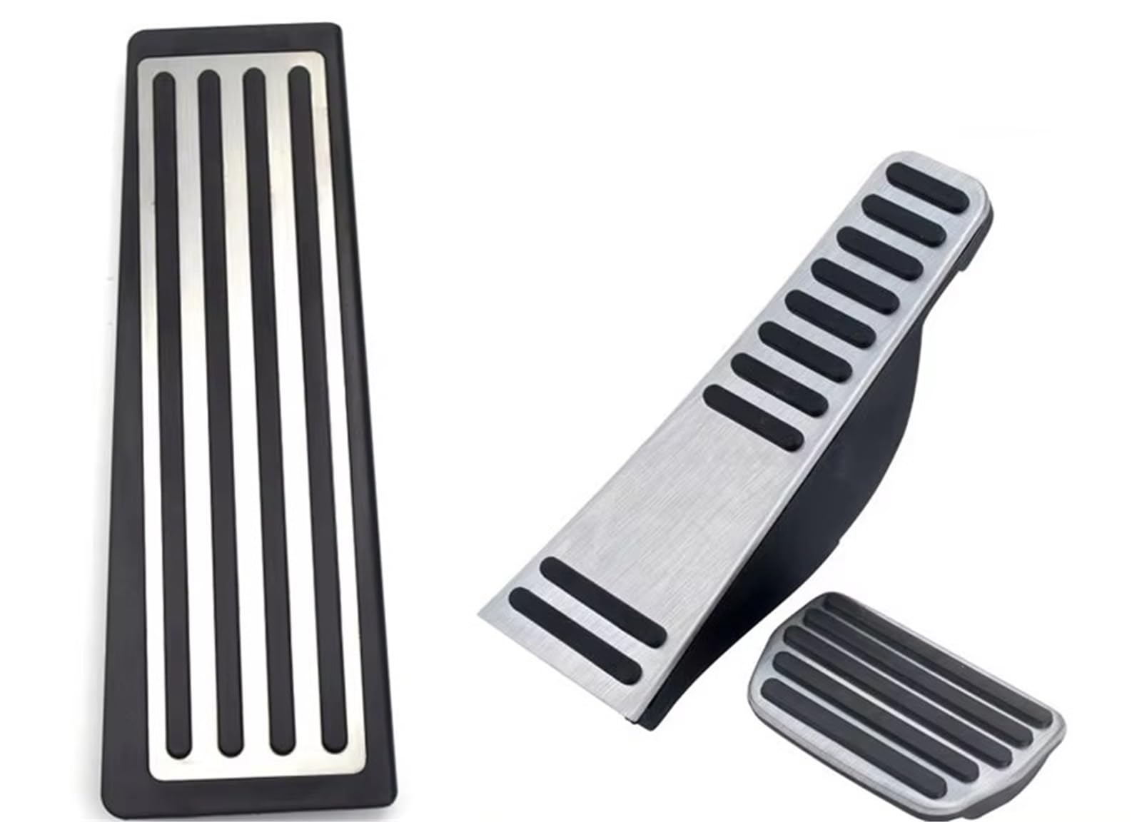 Fußstütze Bremse Pedal Bremsbelag Fußstütze Für Volvo Für S60 Für S90 Für V60 Für V90 Für XC60 Für XC90 2015 2016 2017 2018 2019-2024 Bremse Pedalkappen(for S60 S90 V60 V90 3piece) von Fbxmjoa