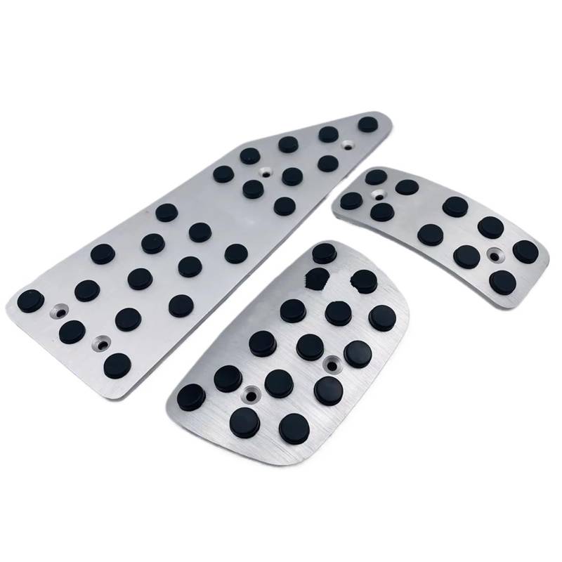Fußstütze Bremse Refit Pedal Abdeckung Für Lexus LX570 2007-2019 Gas Accelerator Bremse Fußstütze Metall Pad Dekorative Zubehör Innen Bremse Pedalkappen(2007-2009) von Fbxmjoa