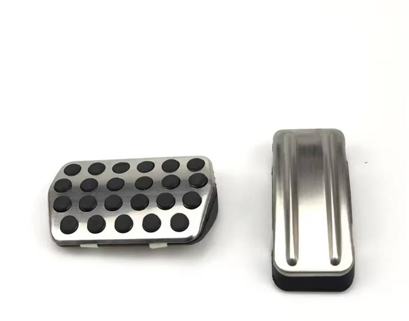 Fußstütze Bremse Set Bremspedale Rest Fußpedalabdeckungen für Mazda 3 2011 2012 2013 2014 2015 Bremspedalauflage Auto Fußpedal Bremse Pedalkappen(C Type at 2piece) von Fbxmjoa