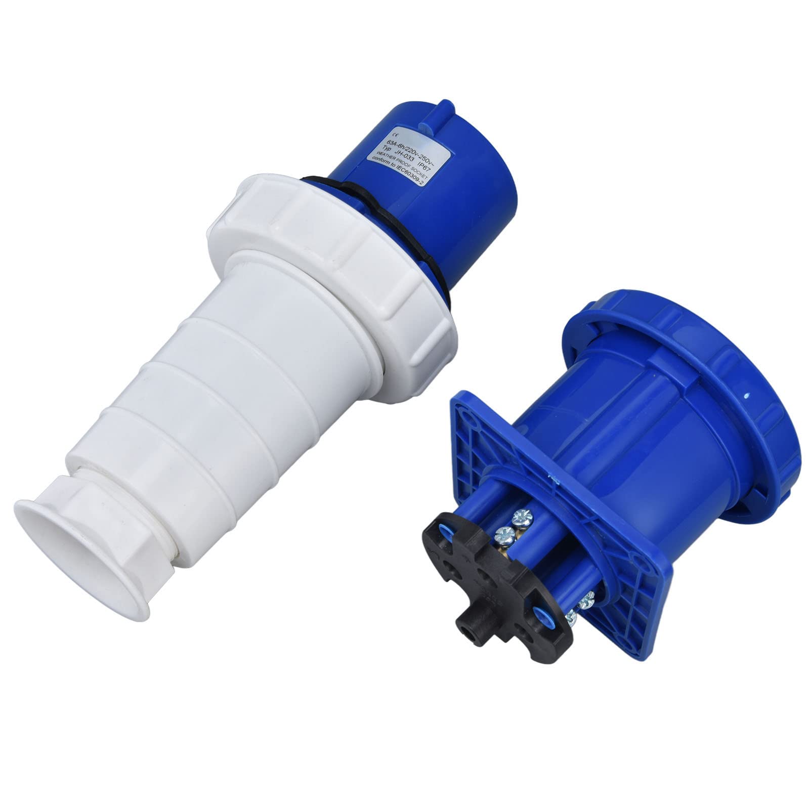 Aviation Socket 63A Industrial Stecker Wasserdichtes Verpalten 3 Phase 3 Pin Pin 2p+E Kupfer für Elektropflanzen Aviation Socket 63A Industrial Stecker Wasserdichtes Verpalten 3 Phase 3 Pin Pin 2p+E Kupfer für Elektropflanzen von Fdit
