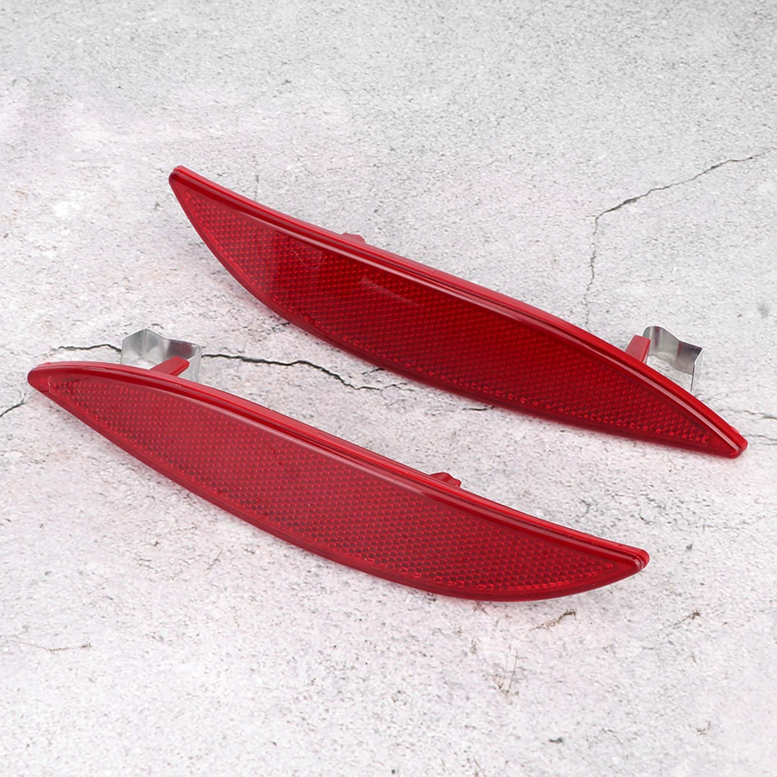 Fdit Verbesserung der Sichtbarkeit des Bandenreflektors des Linken und Rechten Hinteren Stoßfängers für Megane MK3 2008-2013, Zuverlässig und Langlebig, Einschließlich 2 Räumen. Fdit Verbesserung der Sichtbarkeit des Bandenreflektors des Linken und Rechten Hinteren Stoßfängers für Megane MK3 2008-2013, Zuverlässig und Langlebig, Einschließlich 2 Räumen. von Fdit