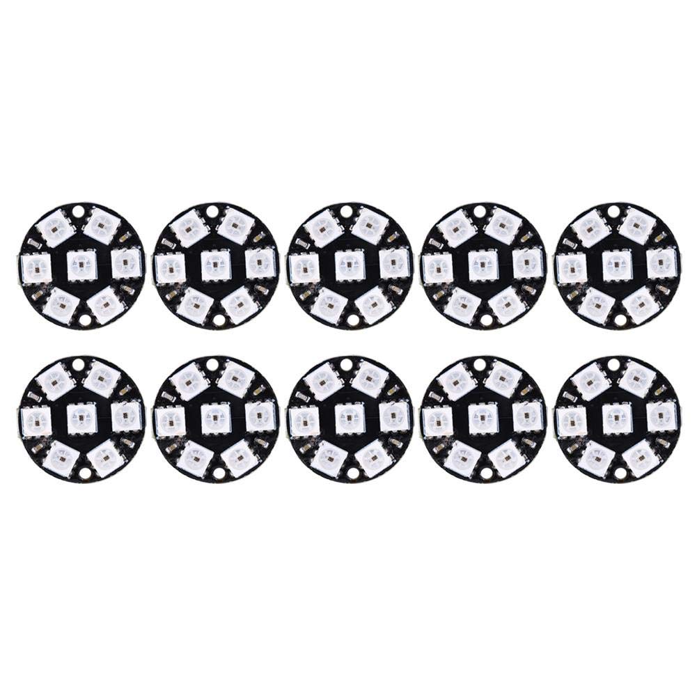 LED-Ringlampe, 7 Bit WS2812 5050 RGB Integriertes Vollfarben-RGB mit integrierten Treibern, integriertes Farblicht LED-Ringlampe, 7 Bit WS2812 5050 RGB Integriertes Vollfarben-RGB mit integrierten Treibern, integriertes Farblicht von Fdit