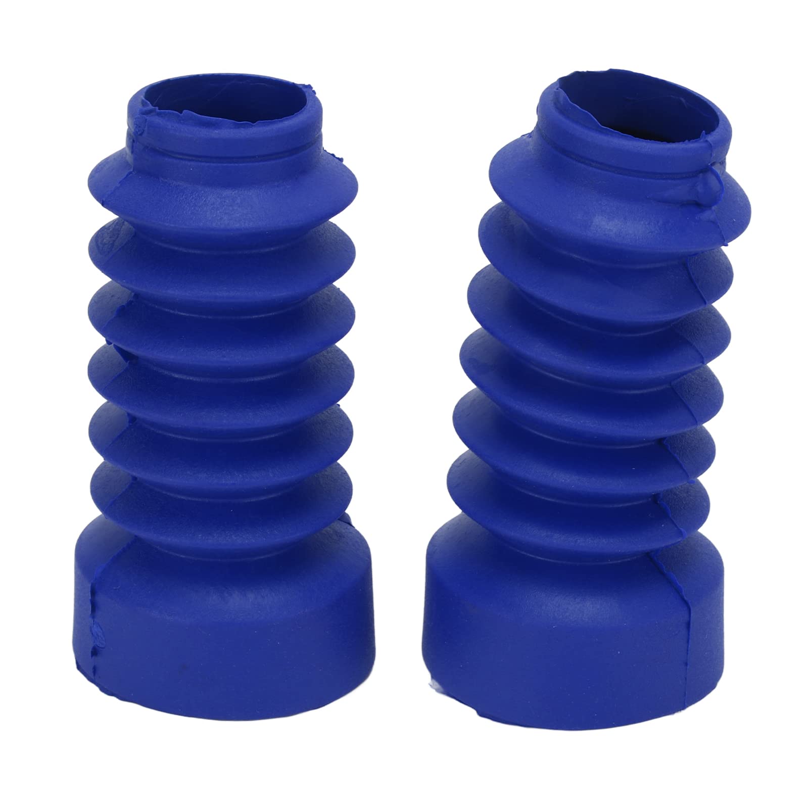 Motorrad -Stoßdämpfer -Staubbedeckung Gummi Set für DIO 18.02.28/34/35, Starker Schutz für die Frontgabel (Blue) von Fdit