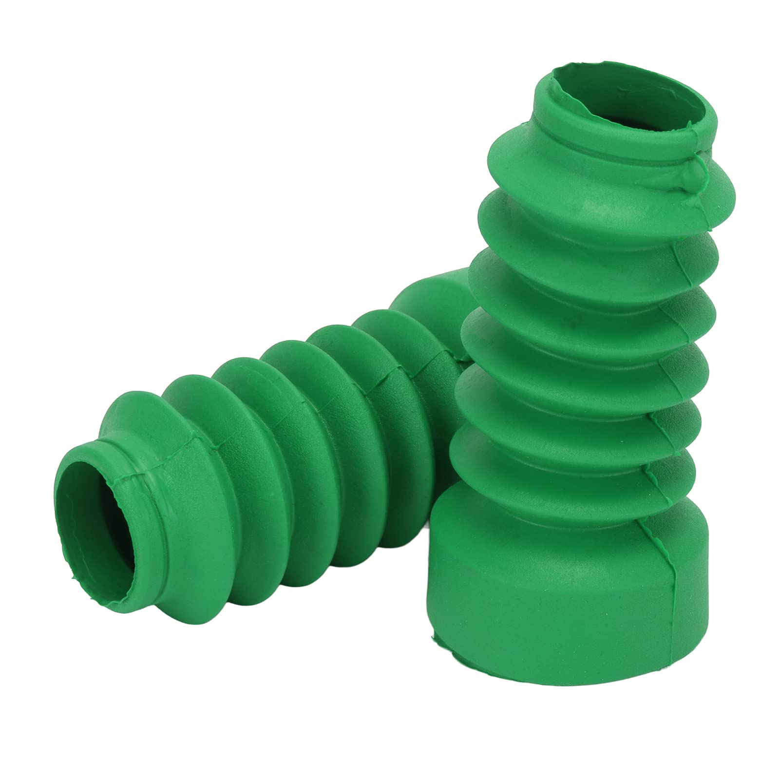 Motorrad -Stoßdämpfer -Staubbedeckung Gummi Set für DIO 18.02.28/34/35, Starker Schutz für die Frontgabel (Green) von Fdit