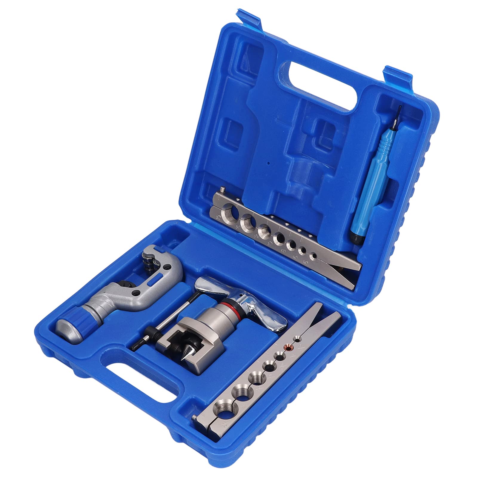 Schlauchflackwerkzeug Genau Regelmäßig 7 Loch-metrische Zentimeterflackwerkzeug Zum Flackieren von Kupfer-Messing-Aluminiumrohr für HLK Auto Reparatur Wartung Stahlmetrik 5mm-19 Mm Zoll 3/16in-3/4in Schlauchflackwerkzeug Genau Regelmäßig 7 Loch-metrische Zentimeterflackwerkzeug Zum Flackieren von Kupfer-Messing-Aluminiumrohr für HLK Auto Reparatur Wartung Stahlmetrik 5mm-19 Mm Zoll 3/16in-3/4in von Fdit