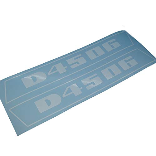 DEUTZ D4506 Schriftzug Aufkleber in Weiss, Sticker/Beschriftung, zum Oldtimer Restaurieren von Lack & Verkleidung. Schlepper Emblem Alternative DEUTZ D4506 Schriftzug Aufkleber in Weiss, Sticker/Beschriftung, zum Oldtimer Restaurieren von Lack & Verkleidung. Schlepper Emblem Alternative von Fdonlinehandel
