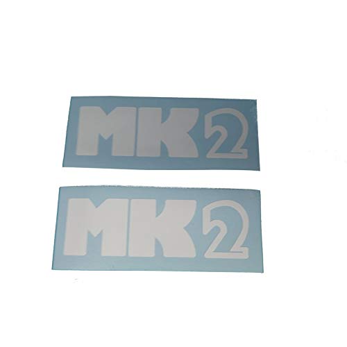Hercules MK2, Sticker für Seitenverkleidung/Seitendeckel, Schriftzug, zum Restaurieren von Lack & Verkleidung. Motorrad Emblem Alternative von Fdonlinehandel