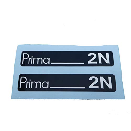 Hercules Prima 2N, Ersatz Sticker, Trittbrett und Motorverkleidung Schriftzug. Zum Oldtimer Restaurieren von Lack. Motorrad Emblem Alternative von Fdonlinehandel