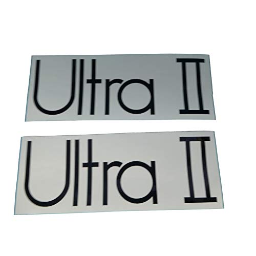 Hercules Ultra 2 Bj.1979, Sticker/Schriftzug schwarz für Seitenverkleidung/-Deckel, zum Restaurieren von Lack&Verkleidung. Motorrad Emblem Alternative von Fdonlinehandel