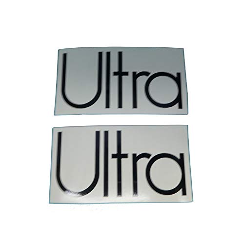 Hercules Ultra Bj.1977, Sticker/Schriftzug schwarz für Seitenverkleidung/-Deckel, zum Restaurieren von Lack&Verkleidung. Motorrad Emblem Alternative von Fdonlinehandel
