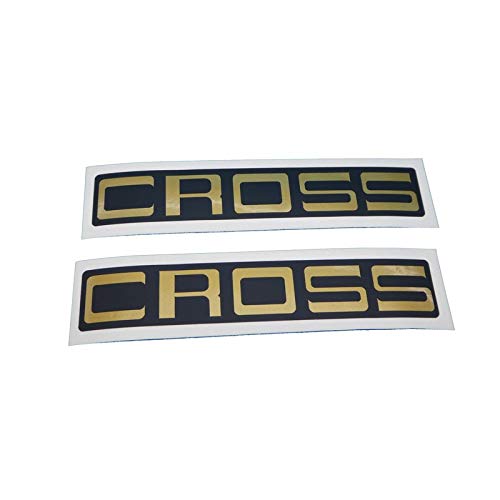 Kreidler Cross Tank Verkleidung Aufkleber Schriftzug mit Logo, Ersatzteil Sticker oder als Tank Schriftzug Dekor. Zum Oldtimer Restaurieren von Lack und Verkleidung. Alternativ zum Motorrad Emblem von Fdonlinehandel