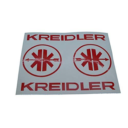 Kreidler MF Mofa Tank Verkleidung Aufkleber Schriftzug mit Logo, Sticker, zum Restaurieren von Lack & Verkleidung. Motorrad Emblem Alternative von Fdonlinehandel