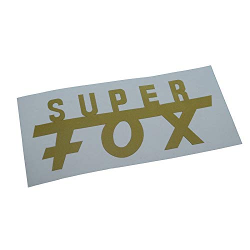 NSU SUPER Fox Schriftzug, Sticker, Tank Schriftzug Deko, zum Oldtimer Restaurieren von Lack & Verkleidung. Motorrad Emblem Alternative von Fdonlinehandel