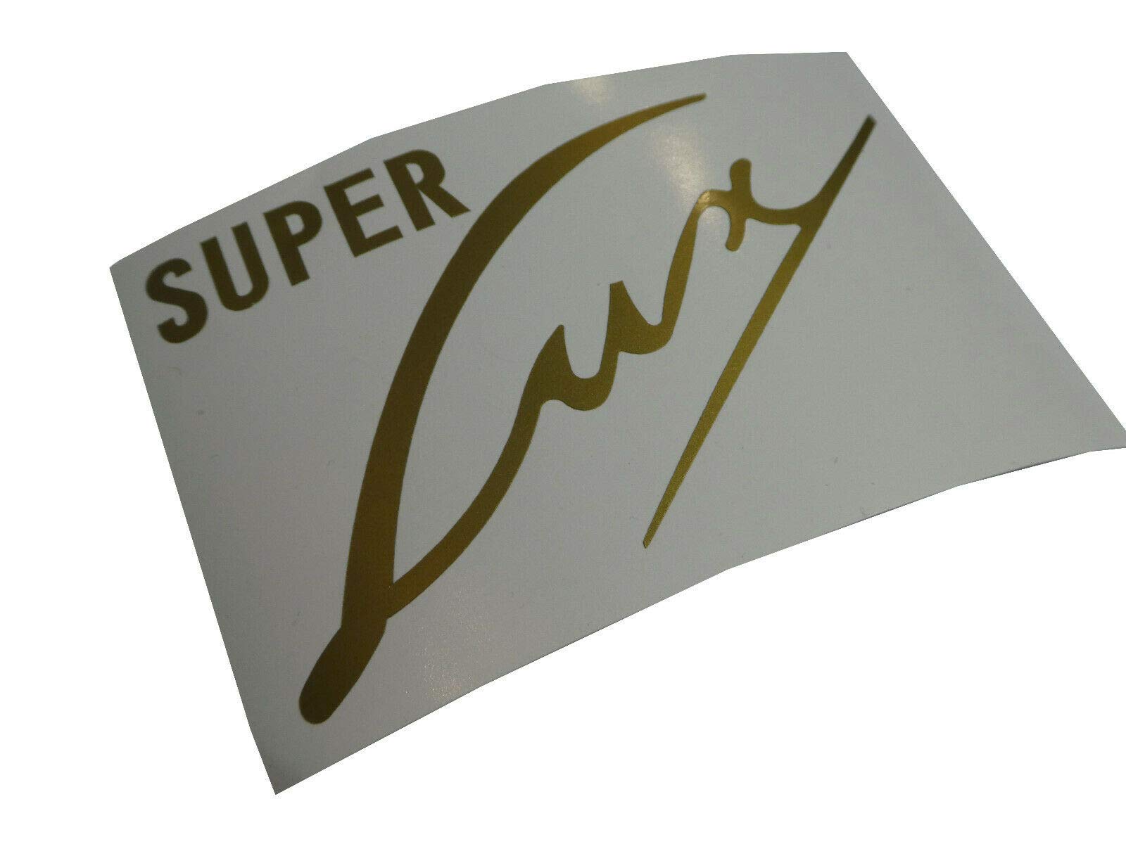 NSU Super LUX Schriftzug, Sticker, Tank Schriftzug Deko, zum Oldtimer Restaurieren von Lack & Verkleidung. Motorrad Emblem Alternative NSU Super LUX Schriftzug, Sticker, Tank Schriftzug Deko, zum Oldtimer Restaurieren von Lack & Verkleidung. Motorrad Emblem Alternative von Fdonlinehandel