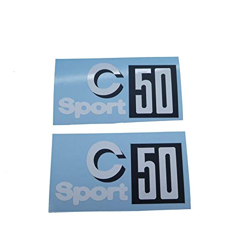 Zündapp C 50 Sport Typ 529 Schriftzug Seitenverkleidung Aufkleber/Sticker, zum Restaurieren von Lack & Verkleidung. Motorrad Emblem Alternative von Fdonlinehandel