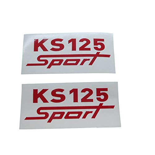 Zündapp KS 125 Sport Seitenverkleidung Aufkleber/Sticker, Verkleidungsschriftzug, zum Restaurieren von Lack, Verkleidung. Motorrad Emblem Alternative von Fdonlinehandel