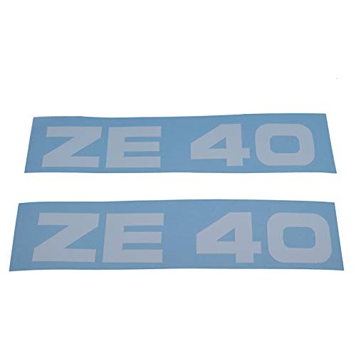 Zündapp ZE 40 Schriftzug Trittbrett Aufkleber/Sticker, Verkleidungsschriftzug, zum Restaurieren von Lack & Verkleidung. Motorrad Emblem Alternative Zündapp ZE 40 Schriftzug Trittbrett Aufkleber/Sticker, Verkleidungsschriftzug, zum Restaurieren von Lack & Verkleidung. Motorrad Emblem Alternative von Fdonlinehandel