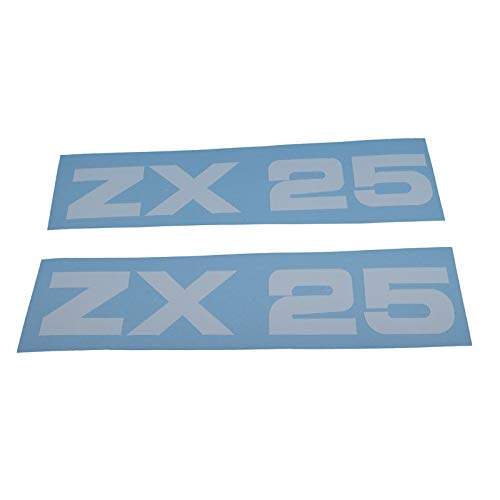 Zündapp ZX 25 Schriftzug Trittbrett Aufkleber/Sticker, Verkleidungsschriftzug, zum Restaurieren von Lack & Verkleidung. Motorrad Emblem Alternative von Fdonlinehandel