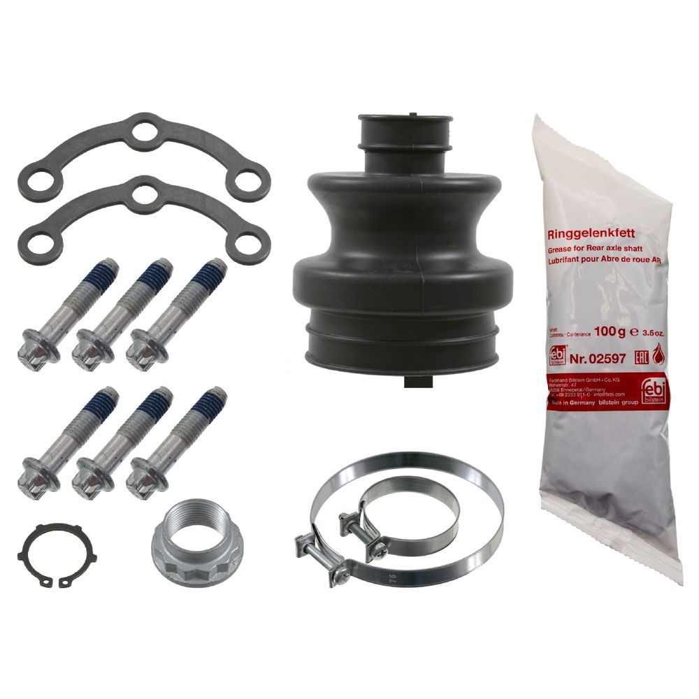 Faltenbalgsatz, Antriebswelle Hinterachse getriebeseitig Febi Bilstein 01842 Faltenbalgsatz, Antriebswelle Hinterachse getriebeseitig Febi Bilstein 01842 von Febi Bilstein