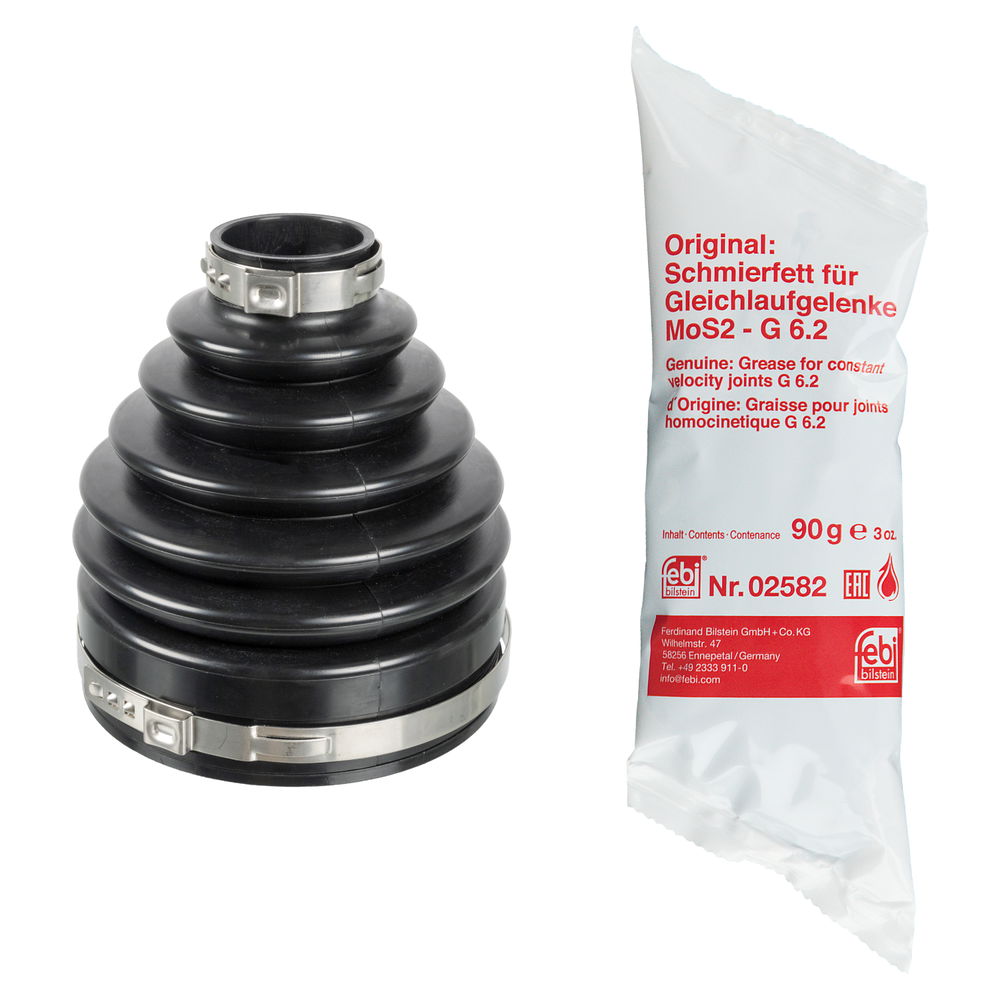 Faltenbalgsatz, Antriebswelle Vorderachse getriebeseitig Febi Bilstein 173324 Faltenbalgsatz, Antriebswelle Vorderachse getriebeseitig Febi Bilstein 173324 von Febi Bilstein