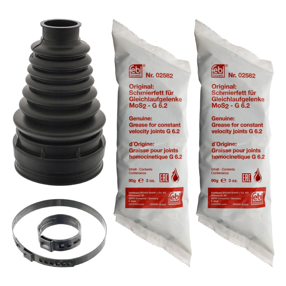Faltenbalgsatz, Antriebswelle Vorderachse getriebeseitig Febi Bilstein 48822 Faltenbalgsatz, Antriebswelle Vorderachse getriebeseitig Febi Bilstein 48822 von Febi Bilstein
