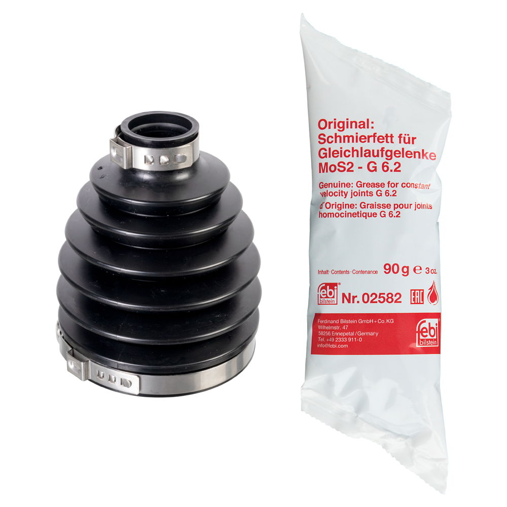 Faltenbalgsatz, Antriebswelle Vorderachse radseitig Febi Bilstein 172465 Faltenbalgsatz, Antriebswelle Vorderachse radseitig Febi Bilstein 172465 von Febi Bilstein