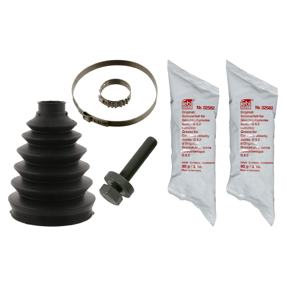 Faltenbalgsatz, Antriebswelle Vorderachse radseitig Febi Bilstein 29997 Faltenbalgsatz, Antriebswelle Vorderachse radseitig Febi Bilstein 29997 von Febi Bilstein