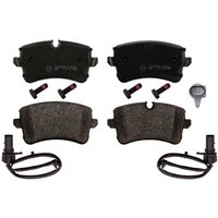 Bremsbelagsatz FEBI BILSTEIN 116016, Hinten von Febi