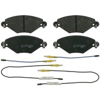 Bremsbelagsatz FEBI BILSTEIN 16417, Vorne von Febi