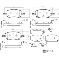 Bremsbelagsatz FEBI BILSTEIN 183716 Bremsbelagsatz FEBI BILSTEIN 183716 von Febi