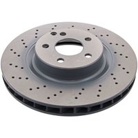 Bremsscheibe FEBI BILSTEIN 37725 vorne, belüftet, perforiert, 1 Stück von Febi