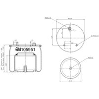 Luftfederbalg FEBI BILSTEIN 105951 Luftfederbalg FEBI BILSTEIN 105951 von Febi