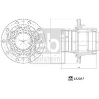 Radnabe FEBI BILSTEIN 182087 von Febi