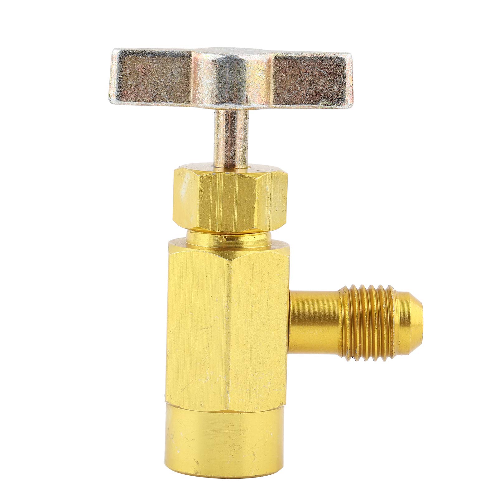 Febuliy 1/4 SAE Colless Wrate 1/2ACME TT1214 Flaschenwerkzeug zum Öffnen des Klimaanlagenflaschenventils Febuliy 1/4 SAE Colless Wrate 1/2ACME TT1214 Flaschenwerkzeug zum Öffnen des Klimaanlagenflaschenventils von Febuliy