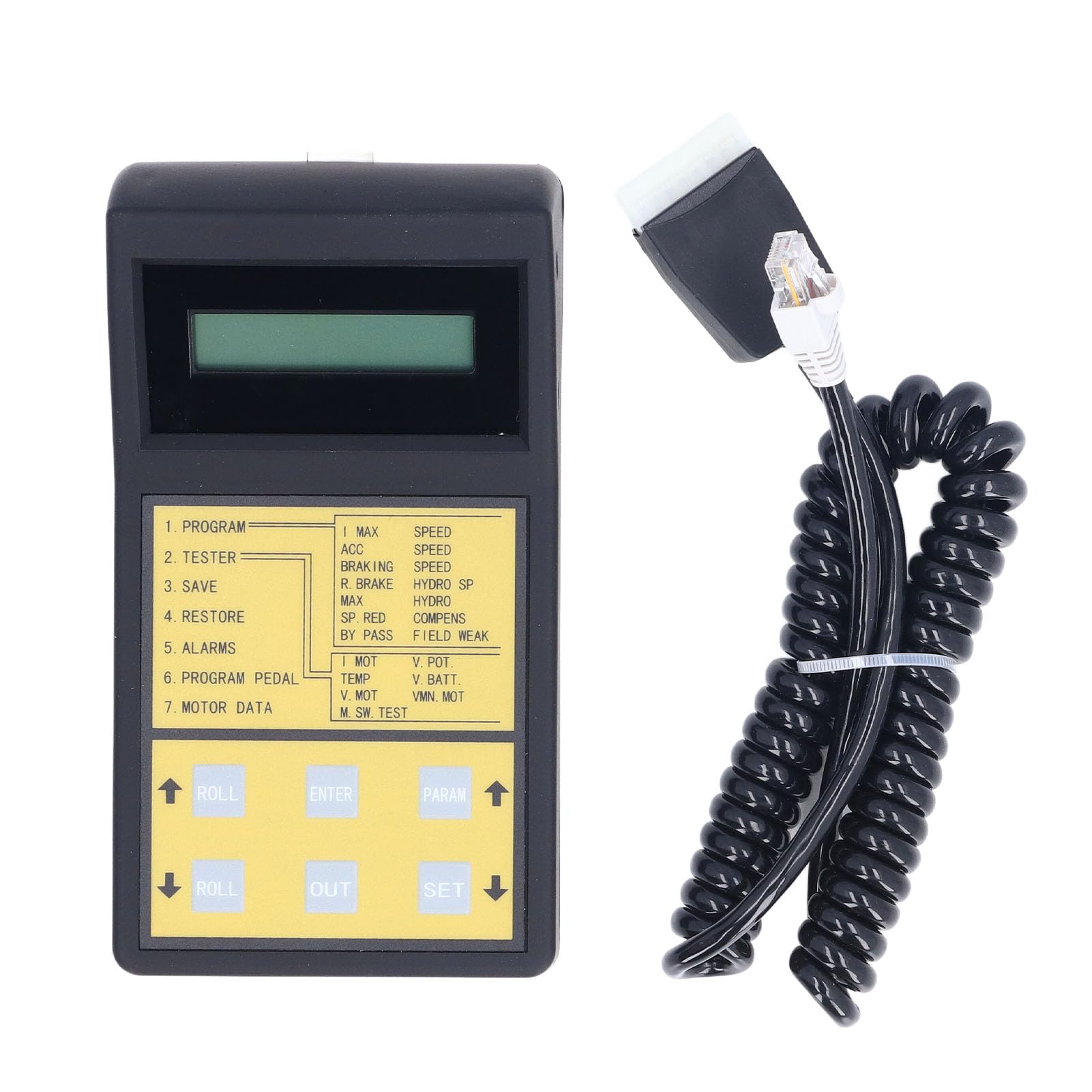 Handheld Unit Programmer Electric Forklift Fault Code Detector Program Replicator ABS Plastic Convenientfor ZAPI Curtis Speed Controller [Maintenance] [Efficiency] von Febuliy