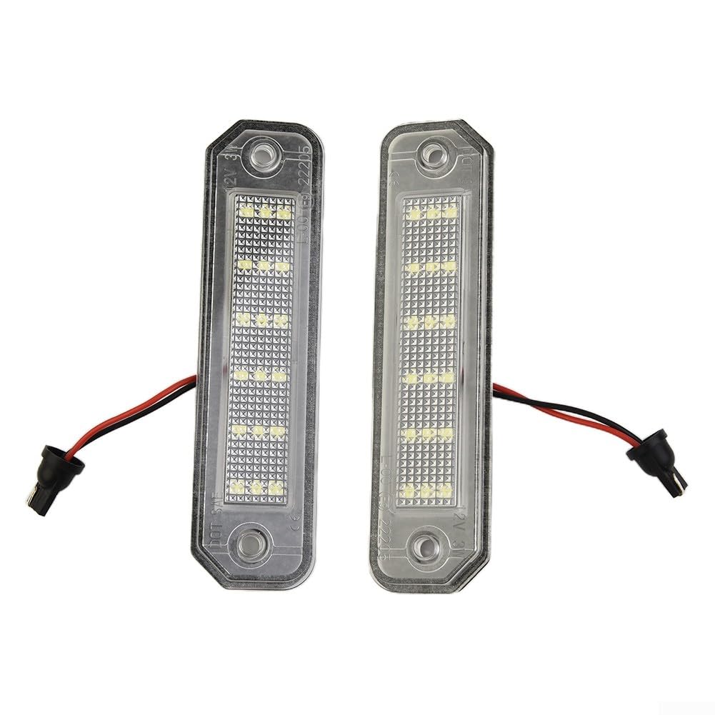LED-Kennzeichenbeleuchtung, Kennzeichenbeleuchtung, LED-weiße Kennzeichenbeleuchtung für Honda Civic EJ EK EM EK9 EK4 Del Sol 92–00 Autoteile von Feegow