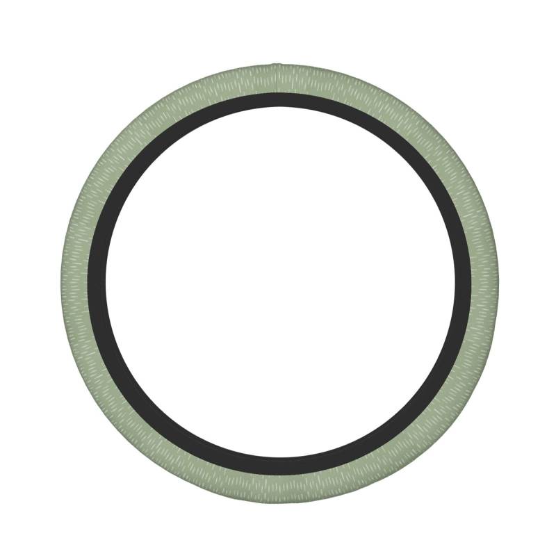 Elastischer Lenkradbezug, Regentropfen-Boho-Abstraktes Muster, Salbeigrün, elastischer Lenkradbezug von Feehsp
