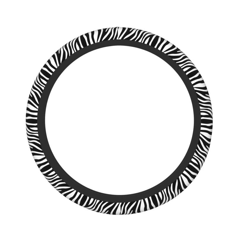 Elastischer Lenkradbezug. Elastischer Lenkradbezug im Zebrastreifen-Design von Feehsp