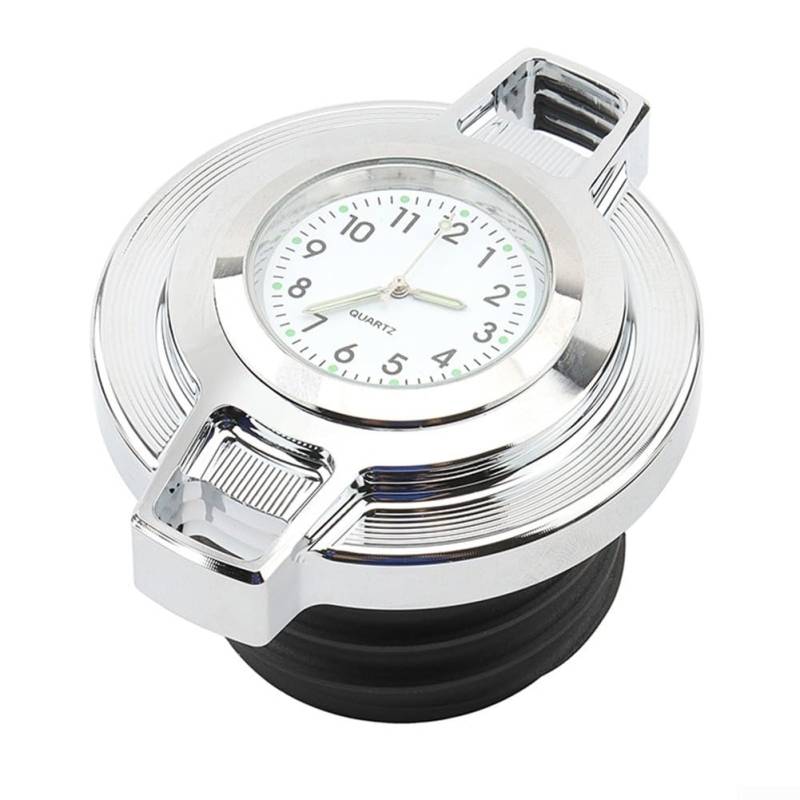 Dekorativer Tankdeckel mit Uhr für 883 1200 zur Leckvermeidung und Kraftstoffdruckregulierung (weiß) von Feeshoppher