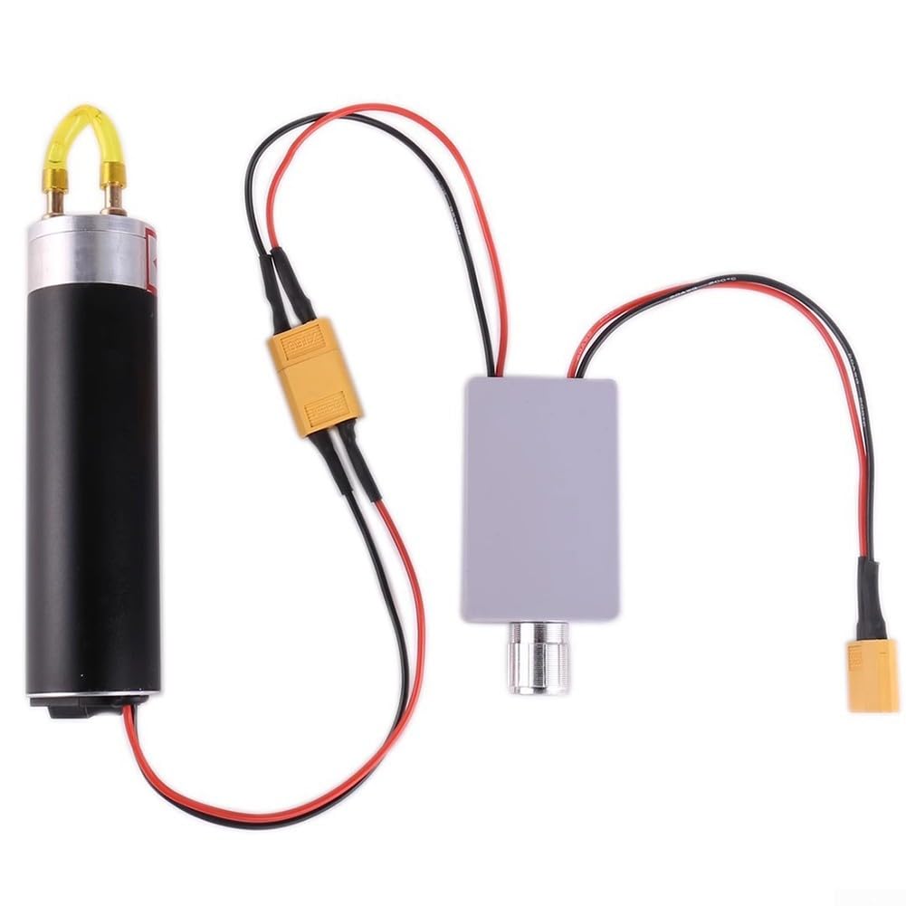 Feeshoppher Elektrische Betankungspumpe aus Metall, auslaufsicher, spannungsstabilisierter Schutz, wasserdicht, 3-stufiger Schalter für XT60-Schnittstelle (schwarze Ölpumpe + manueller Drehzahlregler Feeshoppher Elektrische Betankungspumpe aus Metall, auslaufsicher, spannungsstabilisierter Schutz, wasserdicht, 3-stufiger Schalter für XT60-Schnittstelle (schwarze Ölpumpe + manueller Drehzahlregler von Feeshoppher