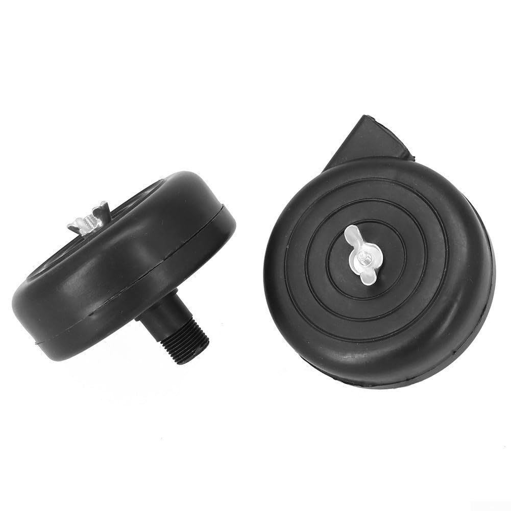 Luftkompressor-Filter-Schalldämpfer mit Außengewinde, Geräuschreduzierung, Kunststoff-Zubehör (16 mm), 2 Stück von Feeshoppher