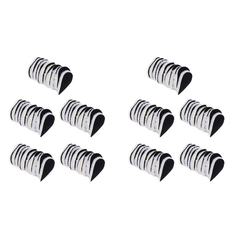 Feeuid 100 Stücke 125 mm Auto Polier Scheibe 5 Polnischen Waxing Pads Polierer Motor Haube Auto Lack Pflege Polier Scheibe von Feeuid