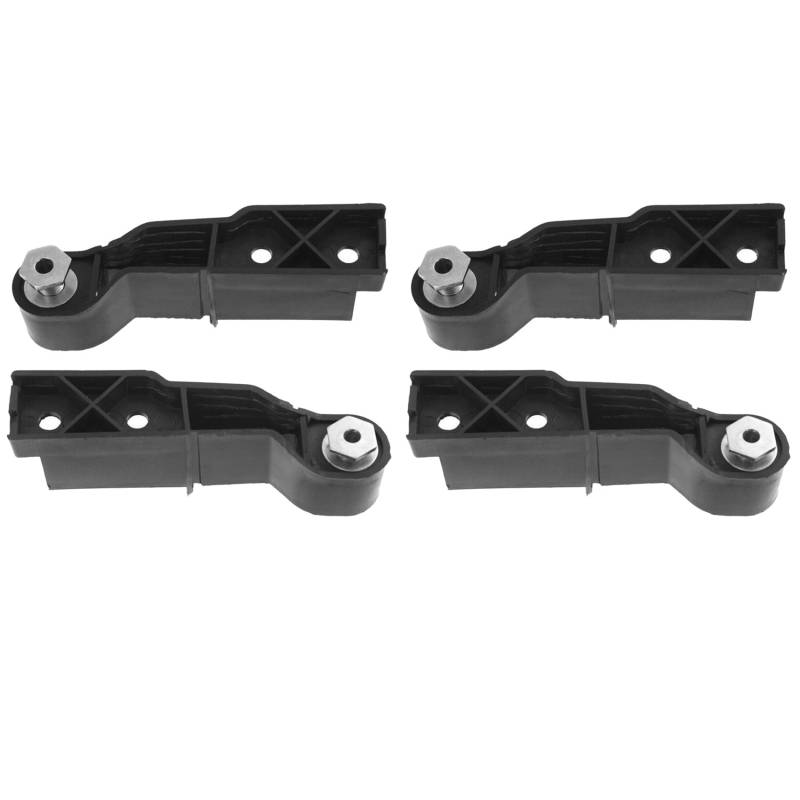 Feeuid 2 Paar Stoßstange Grill Halter Halterung Halteclip 4F0807771 4F0807772 für A6 C6 2005-2011 RS6 2008-2011 von Feeuid