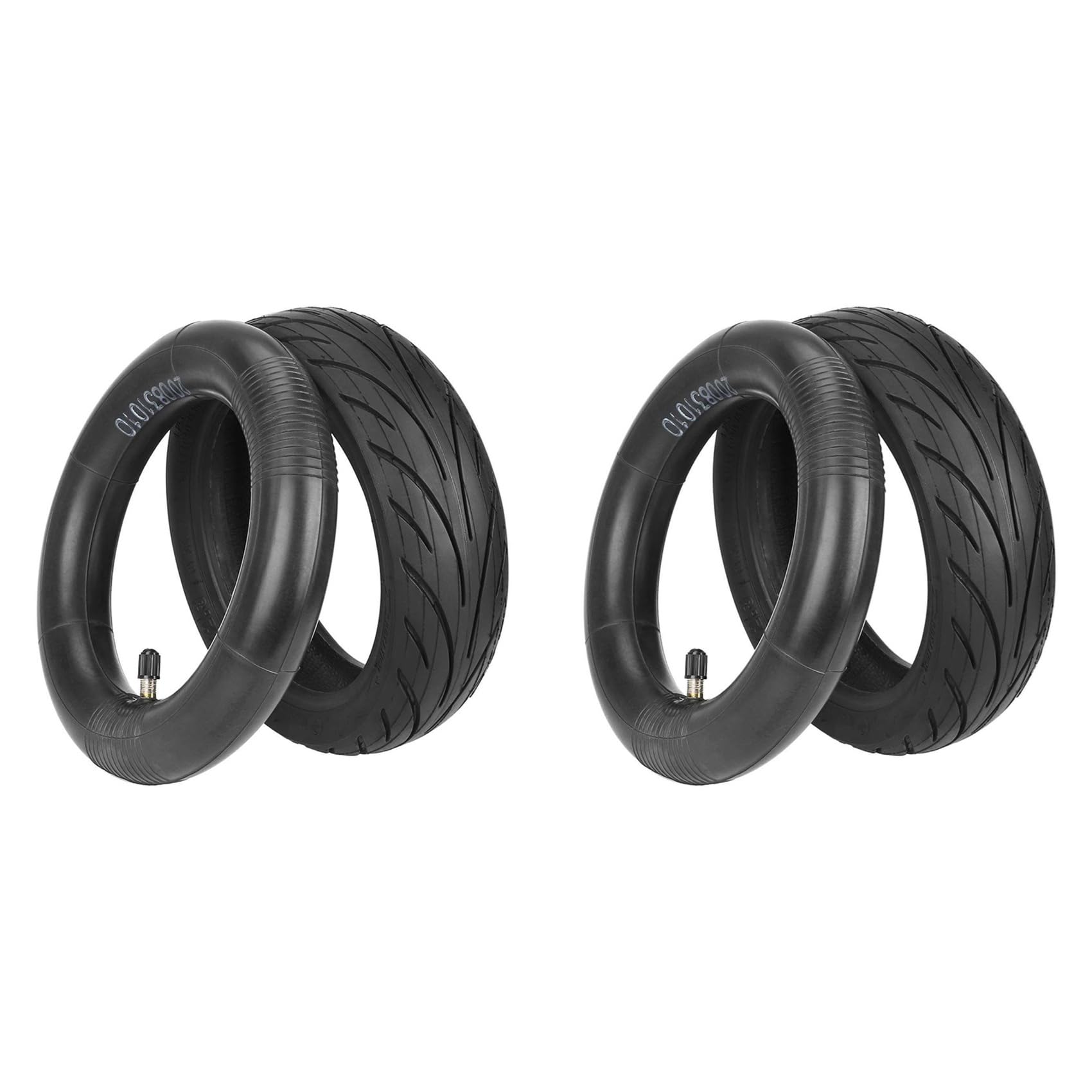 Feeuid 2 Sets 9 x 2,3 Zoll Außenreifen 8,5 Zoll Dicke gerader Mund Luftkammer Elektroroller Set Reifen Innen und Außen Feeuid 2 Sets 9 x 2,3 Zoll Außenreifen 8,5 Zoll Dicke gerader Mund Luftkammer Elektroroller Set Reifen Innen und Außen von Feeuid