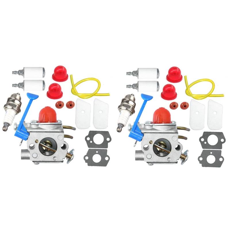 Feeuid 2 x Kit Filter Dichtungen Vergaser für 124L 125L 125Ld 128C 128Cd 128L 128Ld 128R Trimmer von Feeuid